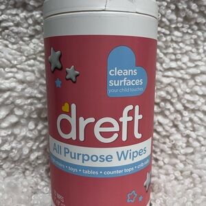 Dreft All Purpose Wipes - Pink